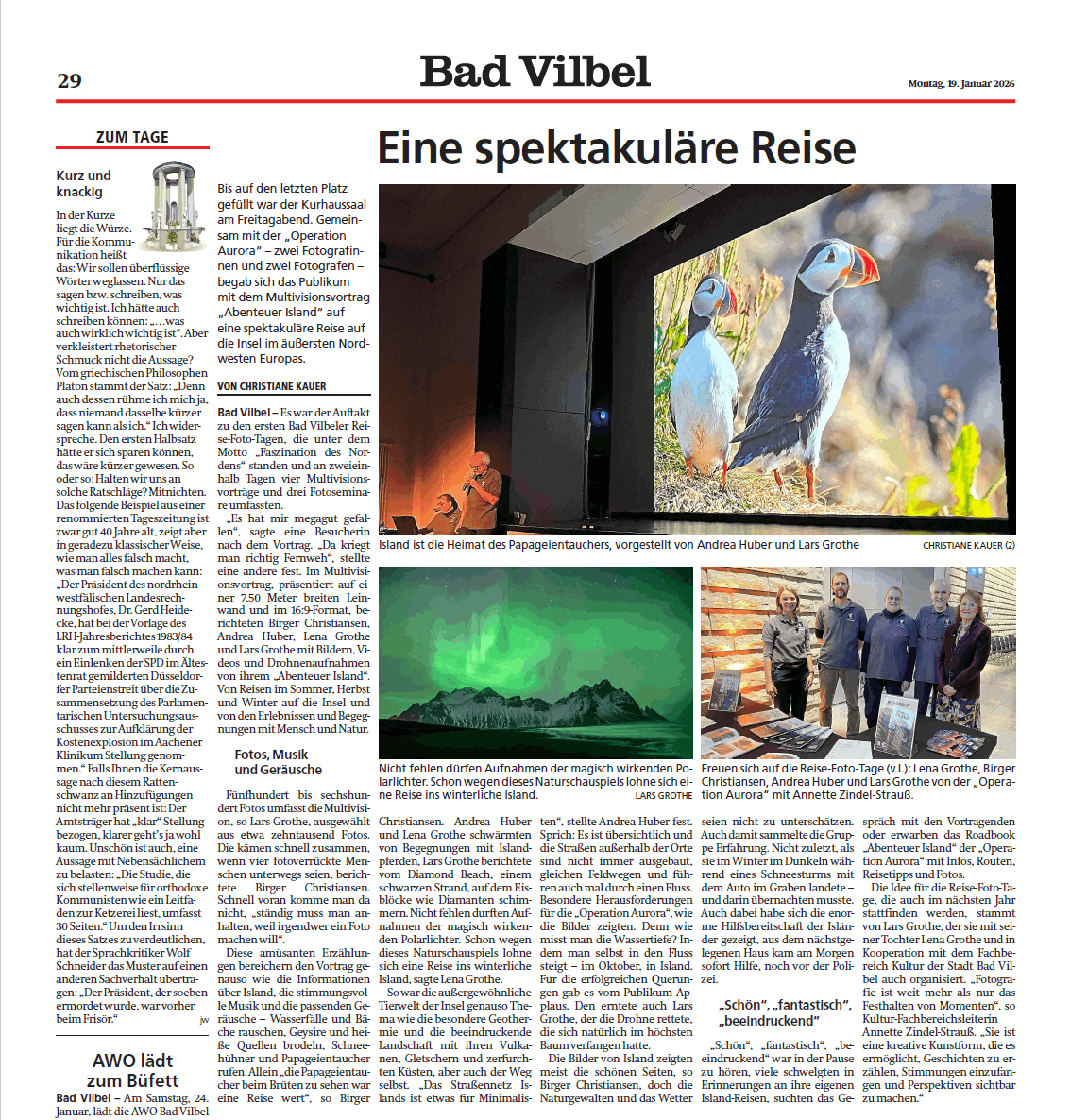 Presseartikel Reise-Foto-Tage